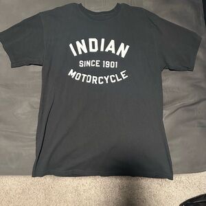 Indian motorcycle Black T-Shirt for Men